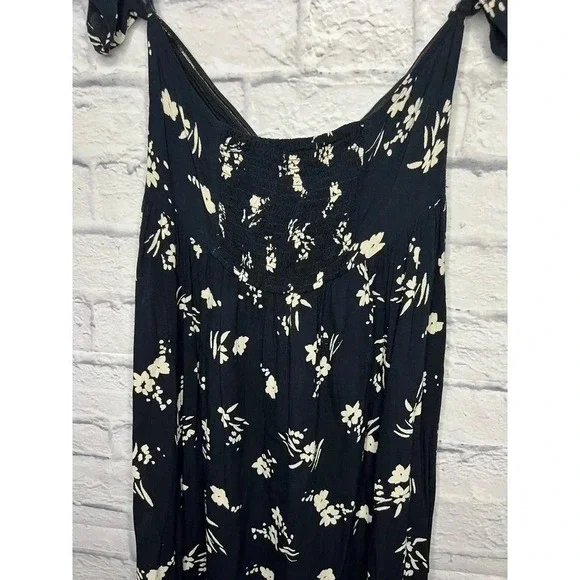 AMUSE SOCIETY Regency Off the Shoulder Midi Dress Floral Print size XS - Picture 8 of 11